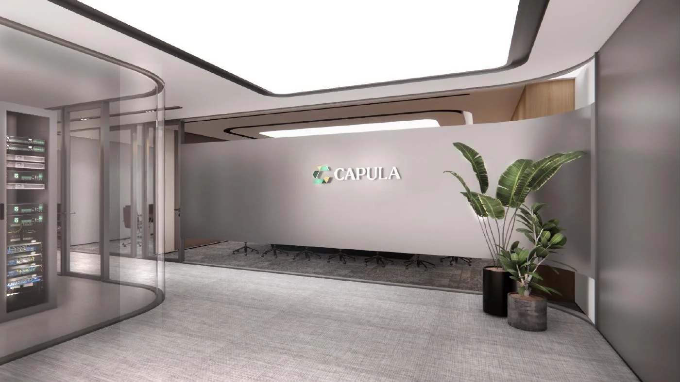 Premium workplace interior design concept