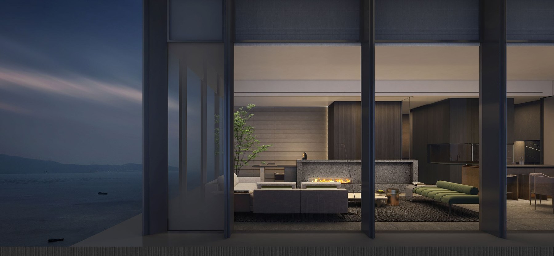 Manila Bay waterfront residence design study