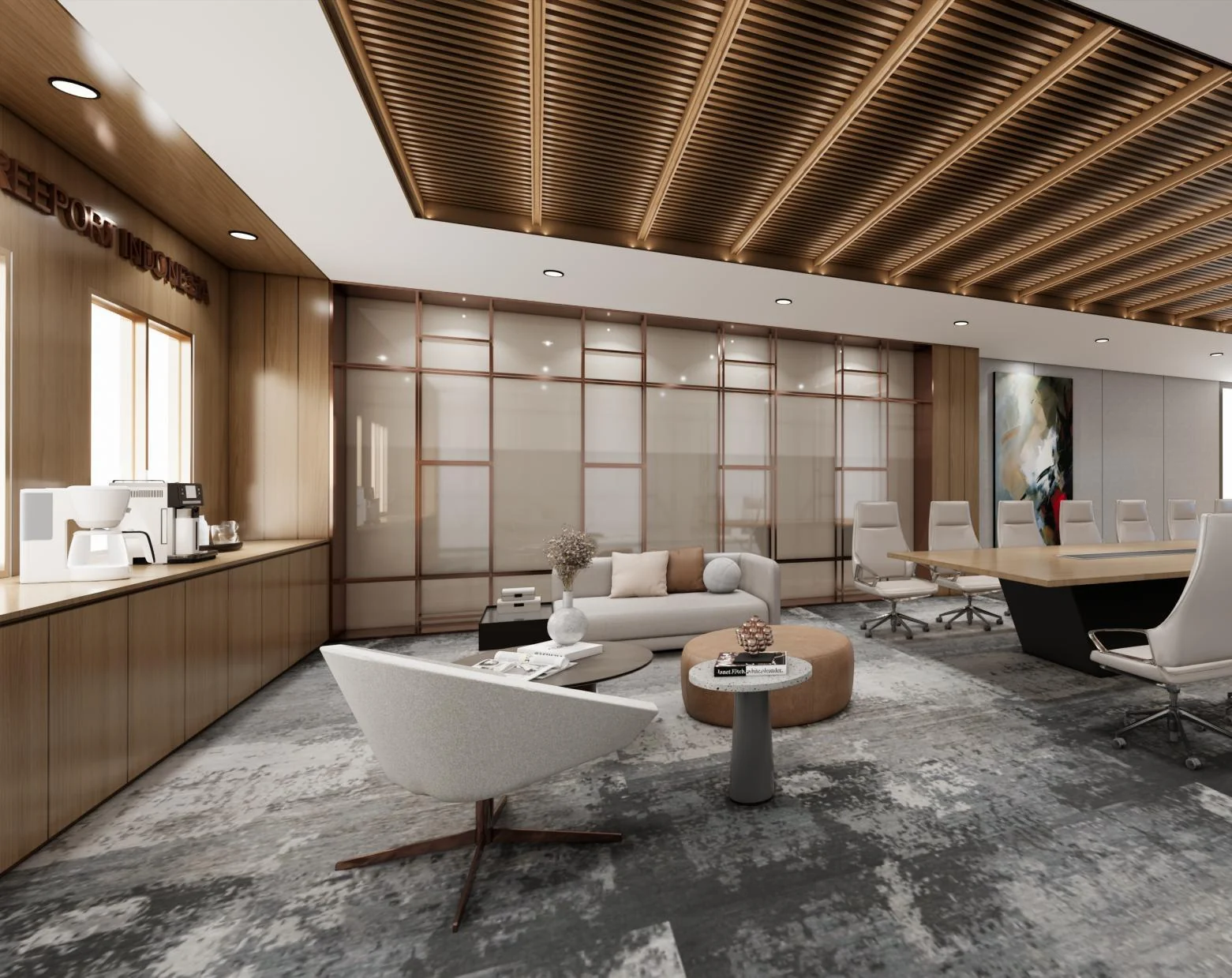 Executive workplace design study